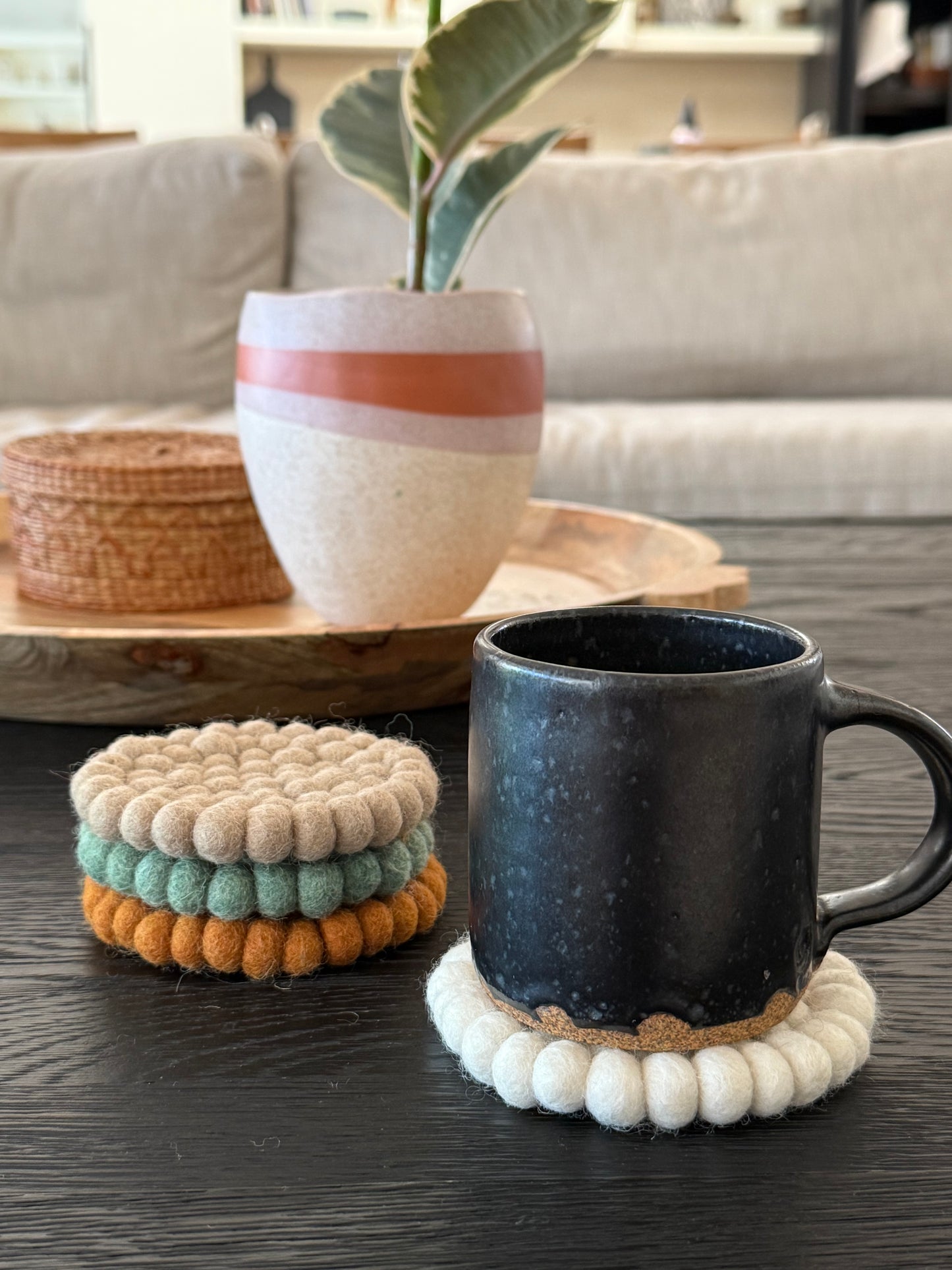 Set of 4 Coasters by mimirue