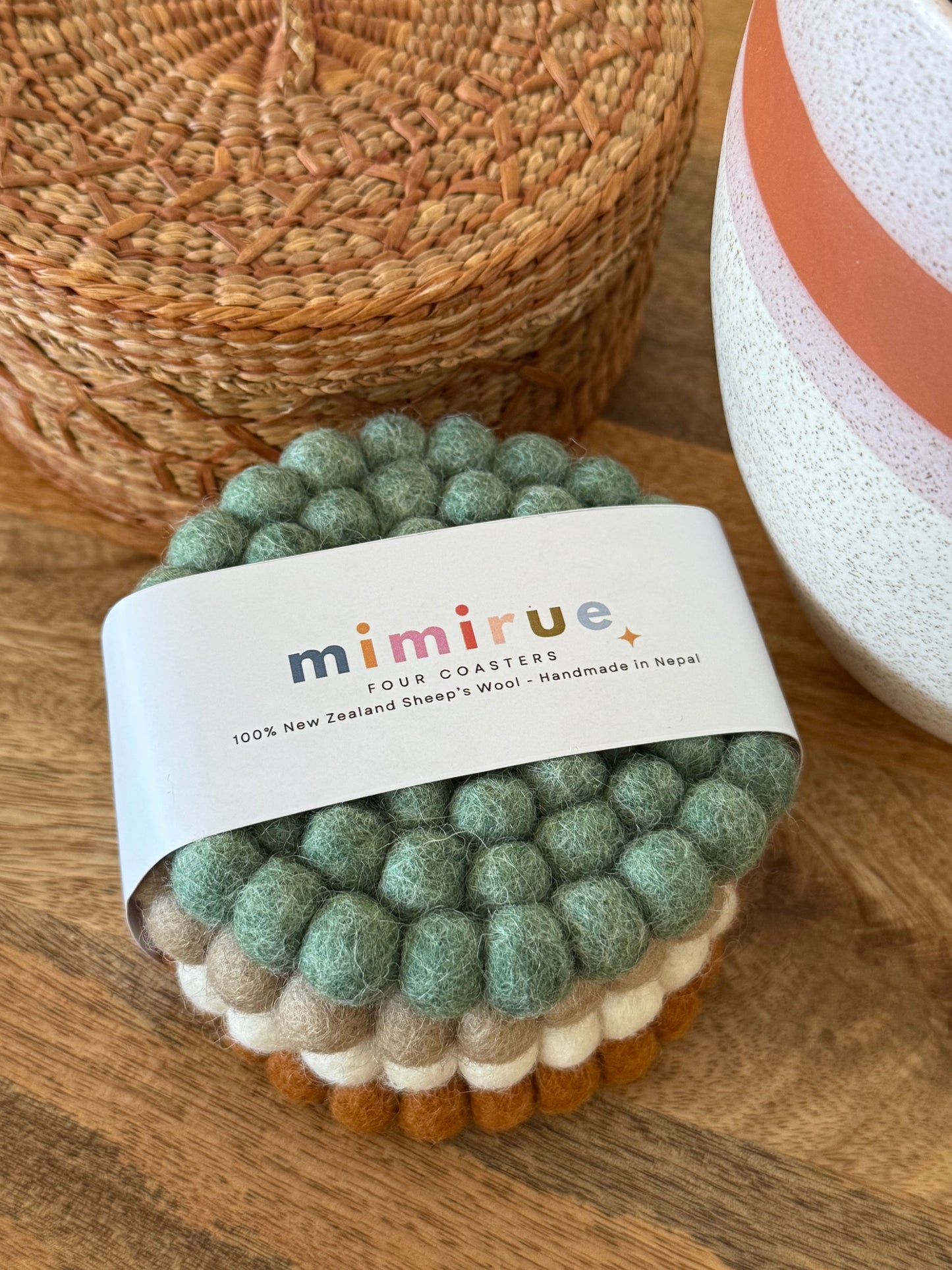 Set of 4 Coasters by mimirue